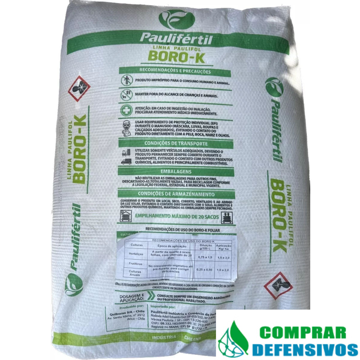 Acido borico 25 kg 2
